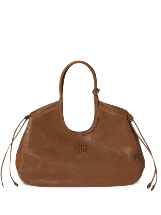 Ivy nappa leather shopping bag 5BG342 V OOO 2BBLF0316 MIU MIU 