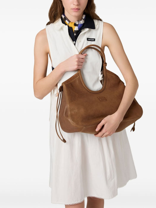 Ivy nappa leather shopping bag 5BG342 V OOO 2BBLF0316 MIU MIU 