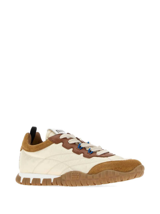 Tyre Sneakers in suede leather 5E417E F005 LYWF05KS MIU MIU 
