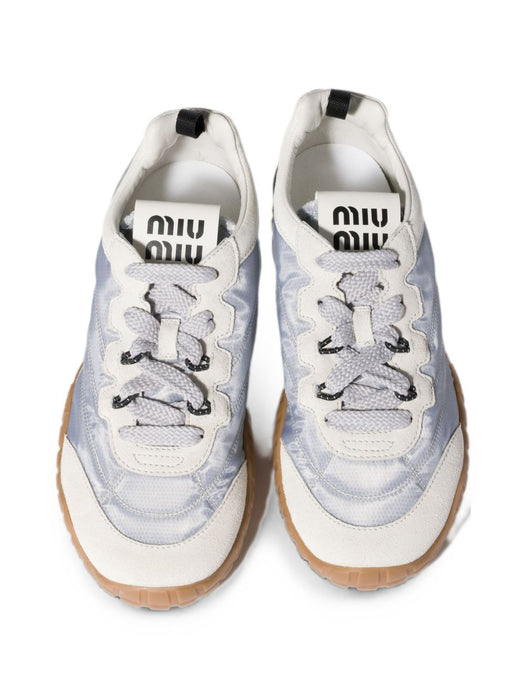 Tyre technical-fabric and suede sneakers 5E417E FD005 3ZOFF0D5X MIU MIU 