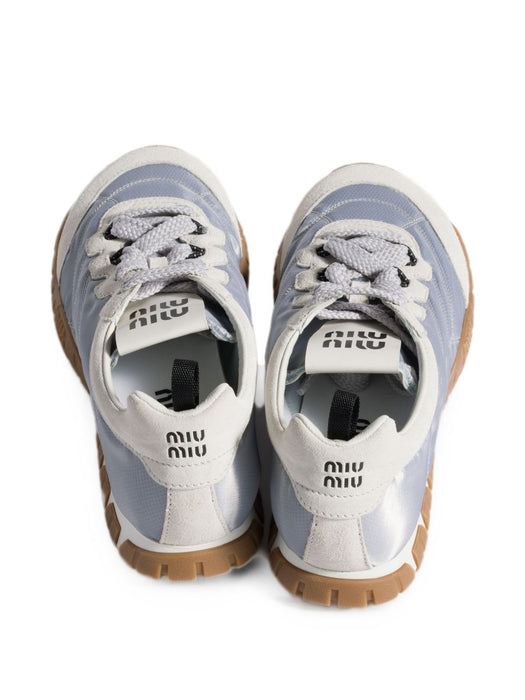 Tyre technical-fabric and suede sneakers 5E417E FD005 3ZOFF0D5X MIU MIU 