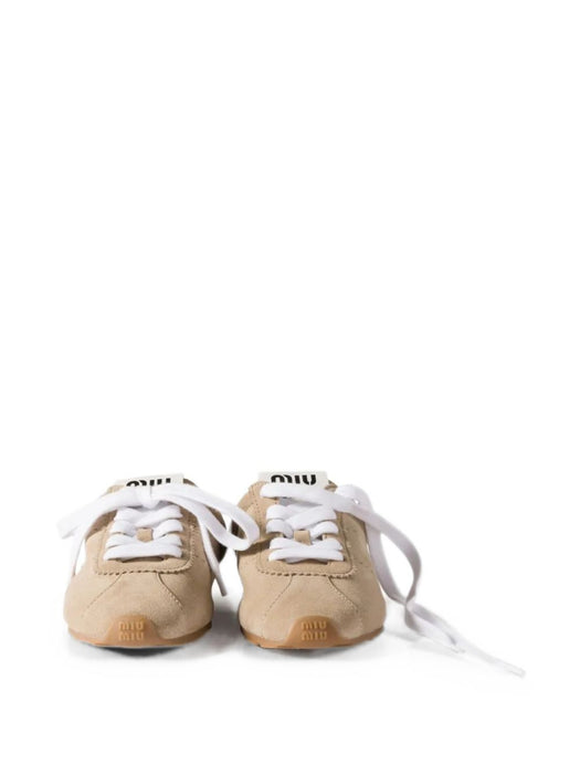 Plume suede sneakers 5E467E F 005 054F0F24 MIU MIU 