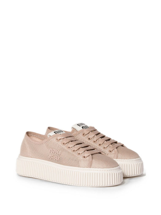 Mesh fabric sneakers 5E705E F005 099F0D91 MIU MIU 