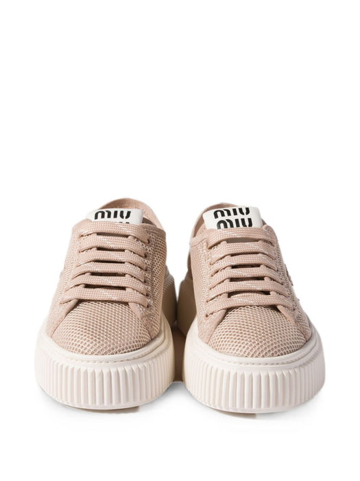 Mesh fabric sneakers 5E705E F005 099F0D91 MIU MIU 