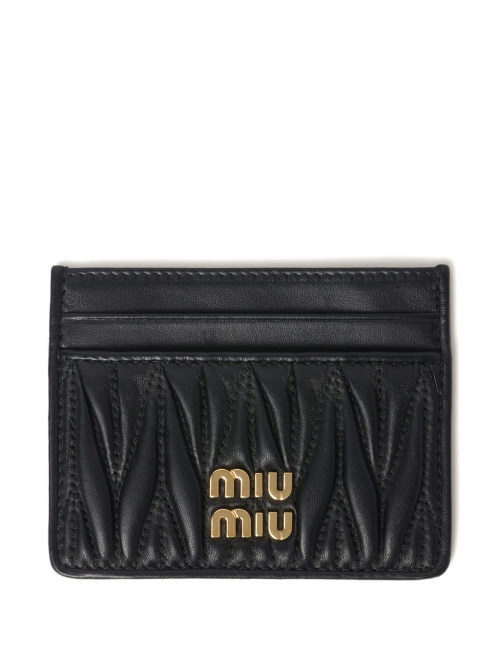 Matelassé card holder 5MC076 AFPPF0002 MIU MIU 