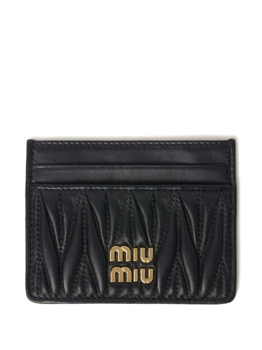 Matelassé card holder 5MC076 AFPPF0002 MIU MIU 