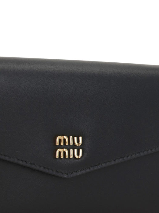 Logo-plaque shoulder bag 5MT025 ACRTF0G52 MIU MIU 