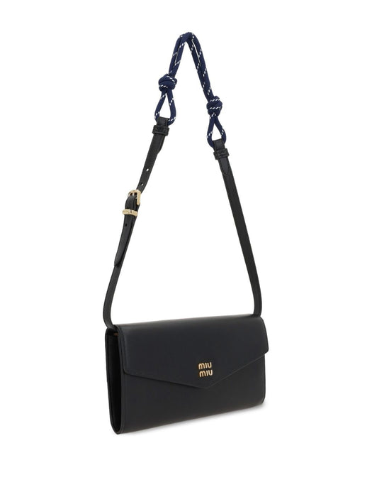 Logo-plaque shoulder bag 5MT025 ACRTF0G52 MIU MIU 