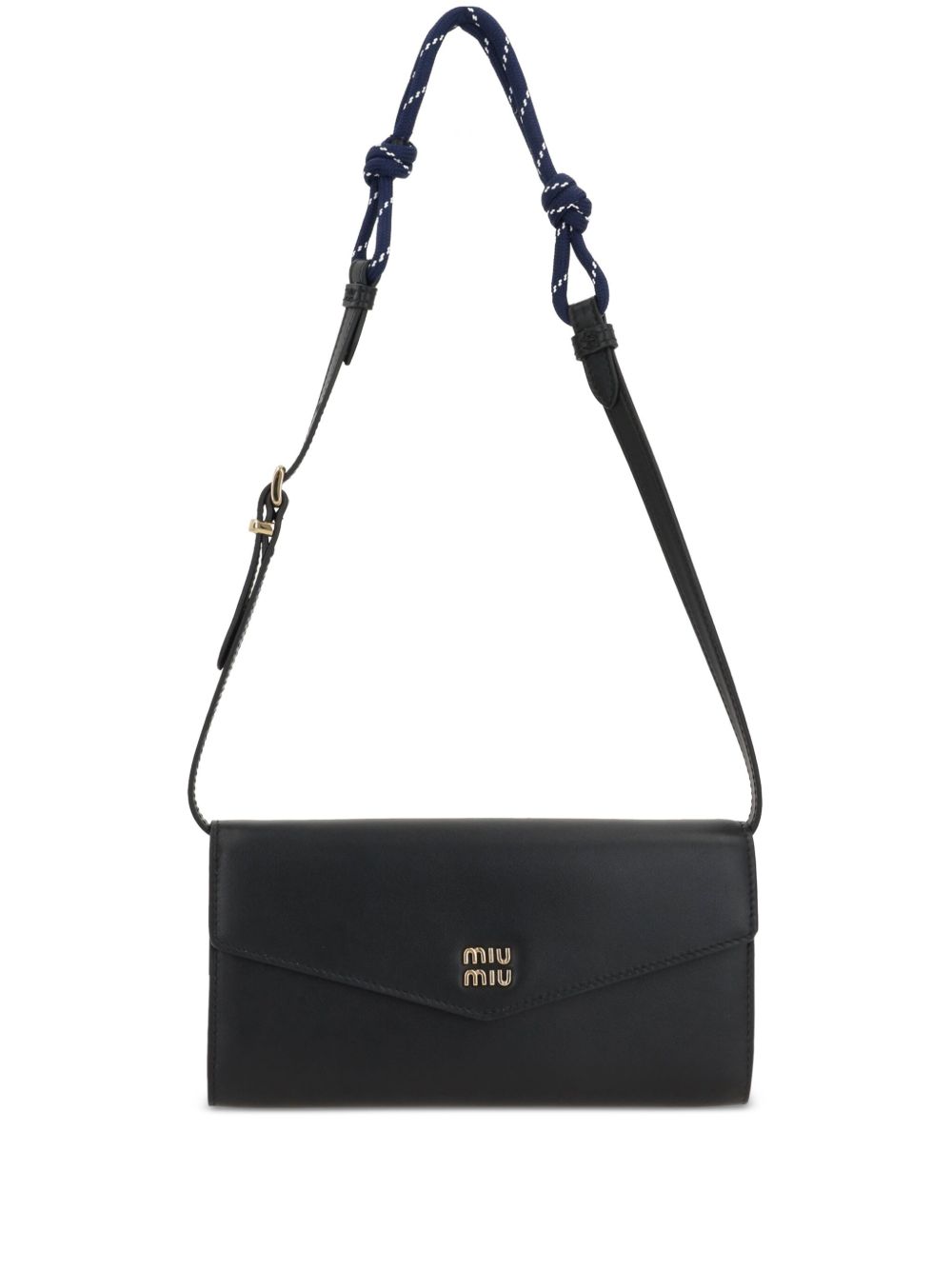 Logo-plaque shoulder bag 5MT025 ACRTF0G52 MIU MIU 