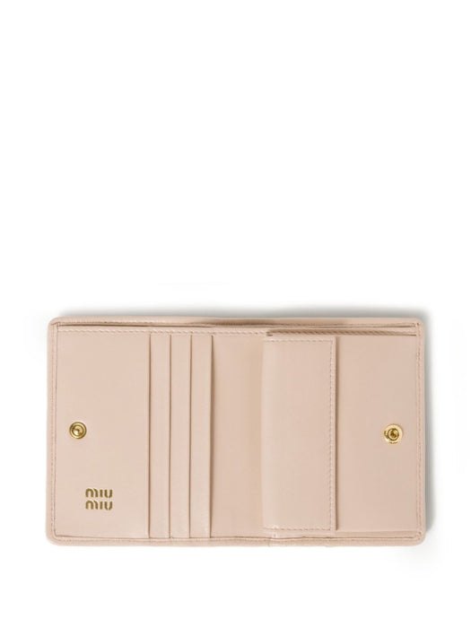 Small matelassé wallet 5MV204 AFPPF0236 MIU MIU 