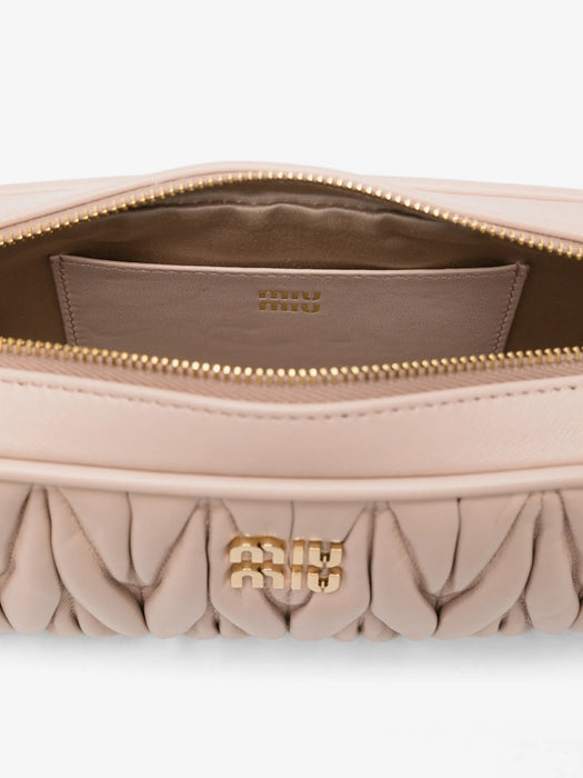 Matelassé nappa leather pouch 5NE024 AFPPF0236 MIU MIU 