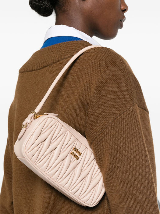 Matelassé nappa leather pouch 5NE024 AFPPF0236 MIU MIU 