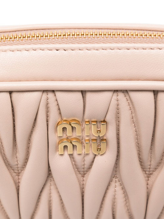 Matelassé nappa leather pouch 5NE024 AFPPF0236 MIU MIU 