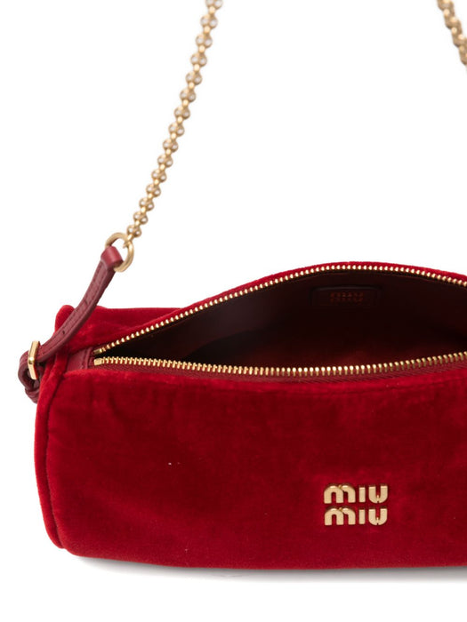 Logo-plaque shoulder bag 5NE851 068F0011 MIU MIU 