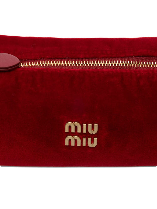Logo-plaque shoulder bag 5NE851 068F0011 MIU MIU 