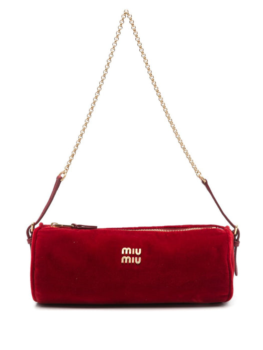 Logo-plaque shoulder bag 5NE851 068F0011 MIU MIU 
