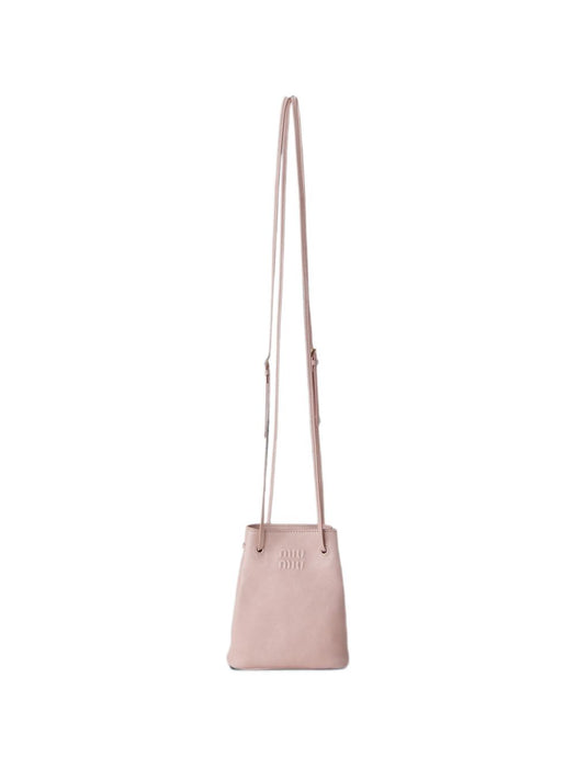 Logo-detail leather mini bag 5NF460 AEFXF0924 MIU MIU 
