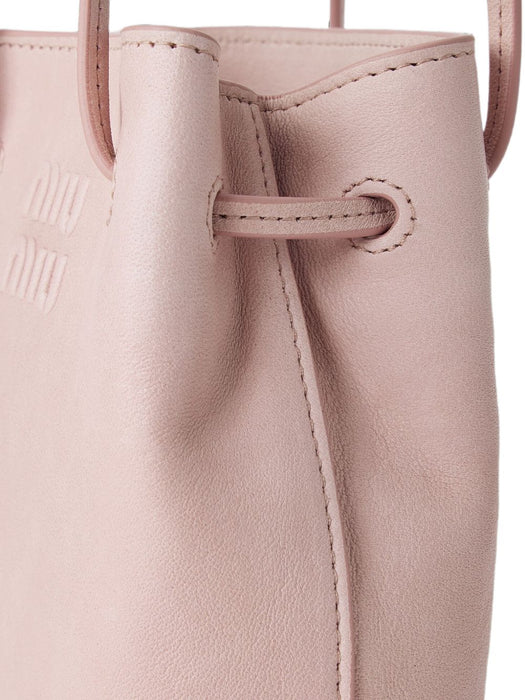 Logo-detail leather mini bag 5NF460 AEFXF0924 MIU MIU 