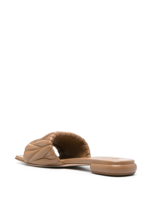 Leather slippers 5XX605 F010 88TF098L MIU MIU 