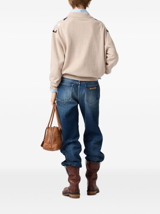 Five-pocket denim jeans GWP574 S OOO 6019F0008 MIU MIU 