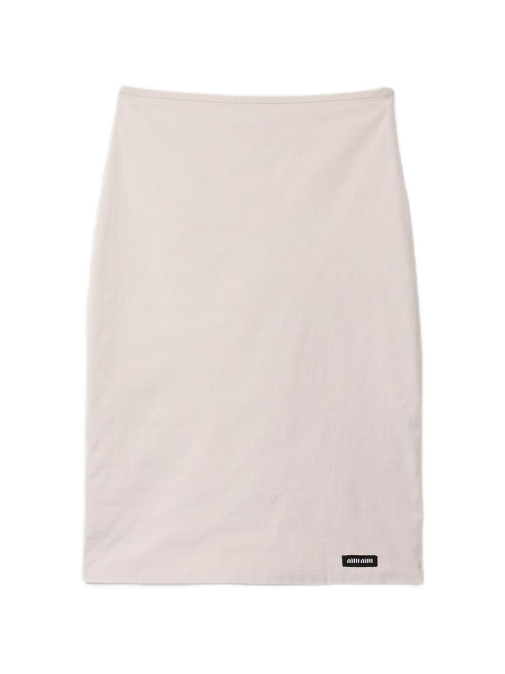 stretch poplin skirt MG2776 S OOO 6472F0K74 MIU MIU 