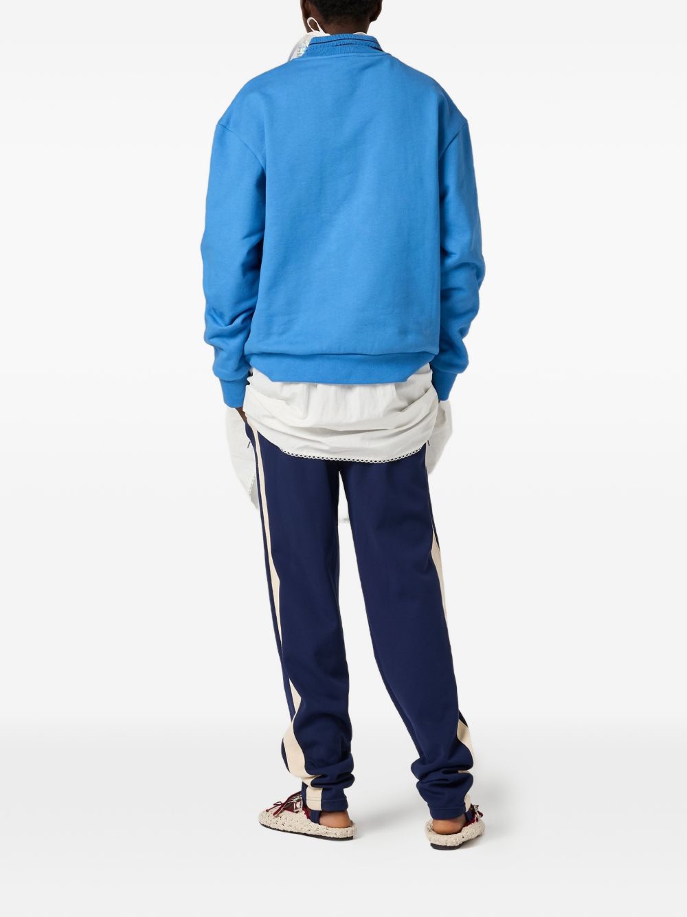 Cotton fleece sweatshirt MJLA65 S OOO 191LF0013 MIU MIU 