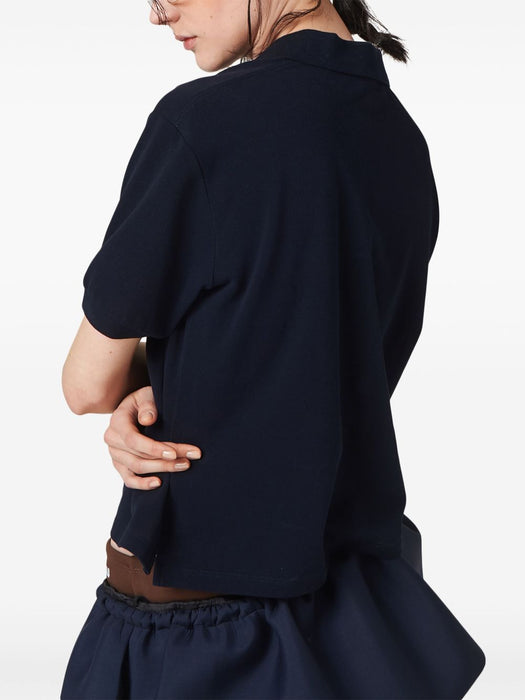 Cotton piqué polo shirt MJN535 S OOO 14RWF0008 MIU MIU 