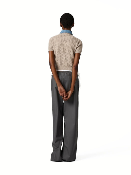 Wool and cashmere knit sweater MML08D S OOO 6342F0036 MIU MIU 