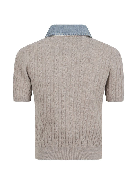 Wool and cashmere knit sweater MML08D S OOO 6342F0036 MIU MIU 