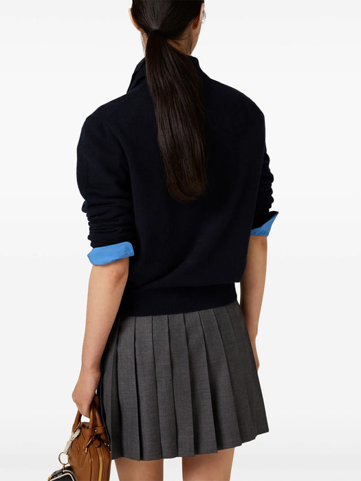 Cashmere polo sweater MMLA20 S OOO 15Z1F0008 MIU MIU 