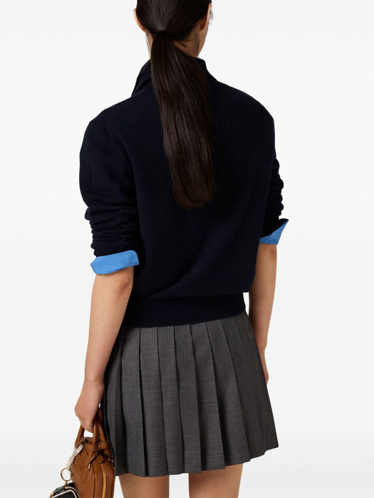 Cashmere polo sweater MMLA20 S OOO 15Z1F0008 MIU MIU 
