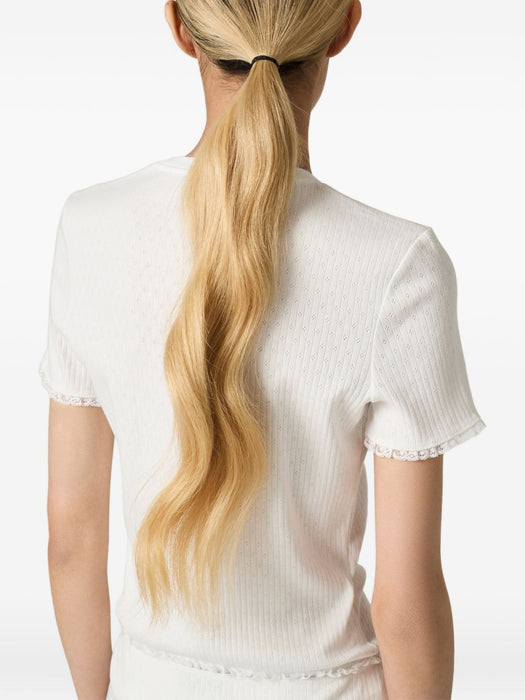 Cotton T-shirt MT2251 S OOO 1951F0009 MIU MIU 