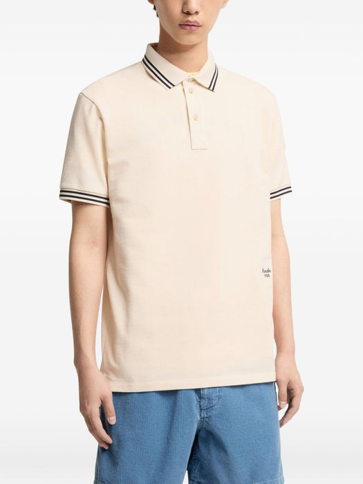 Logo-embroidered polo shirt L2091 8A00003 89A16 060 MONCLER 