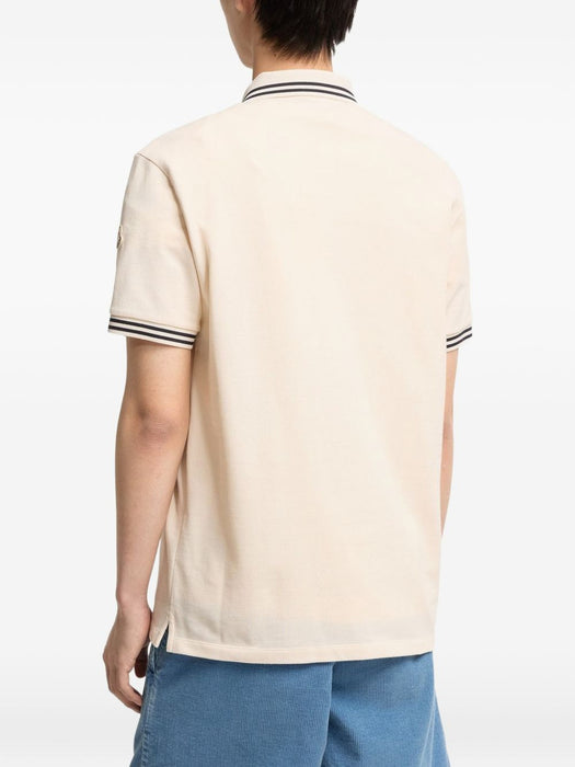 Logo-embroidered polo shirt L2091 8A00003 89A16 060 MONCLER 
