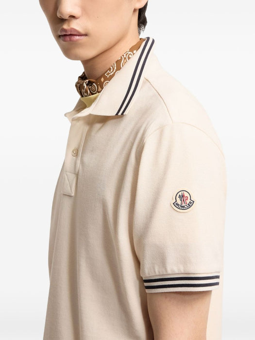 Logo-embroidered polo shirt L2091 8A00003 89A16 060 MONCLER 