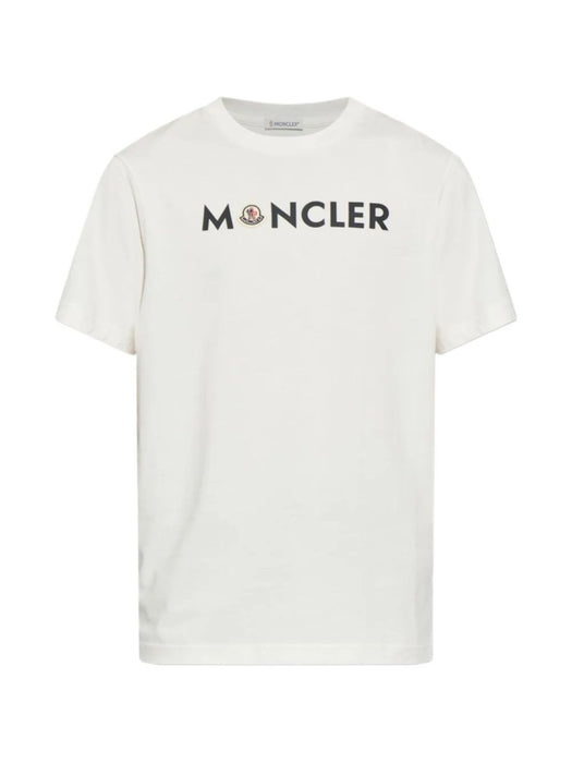 Logo-print cotton T-shirt L2091 8C00051 89B8Q 034 MONCLER 
