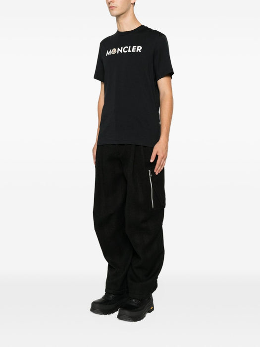 Logo-print T-shirt L2091 8C00051 89B8Q 778 MONCLER 