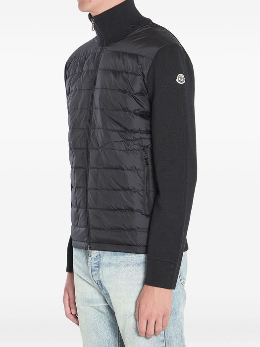 Quilted-panel zip-up jacket L2091 9B50700 A9341 999 MONCLER 