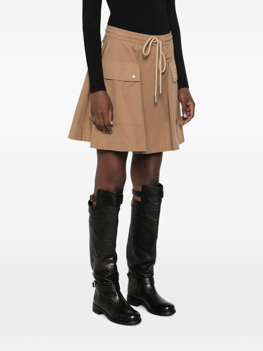 Cotton blend A-Line mini skirt L2093 2D00024 - 599MD 24N MONCLER 