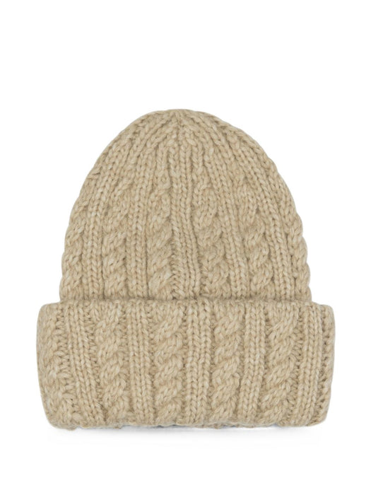Cable knit wool blend beanie L2093 3B00031 - N0403 20P MONCLER 