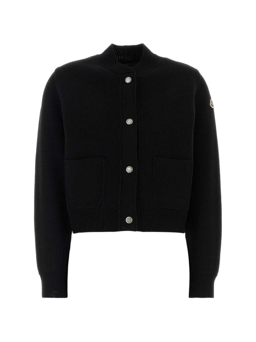 Wool & Cashmere Blend Padded Cardigan<BR/><BR/><BR/> L2093 9B00023 M4281 999 MONCLER 