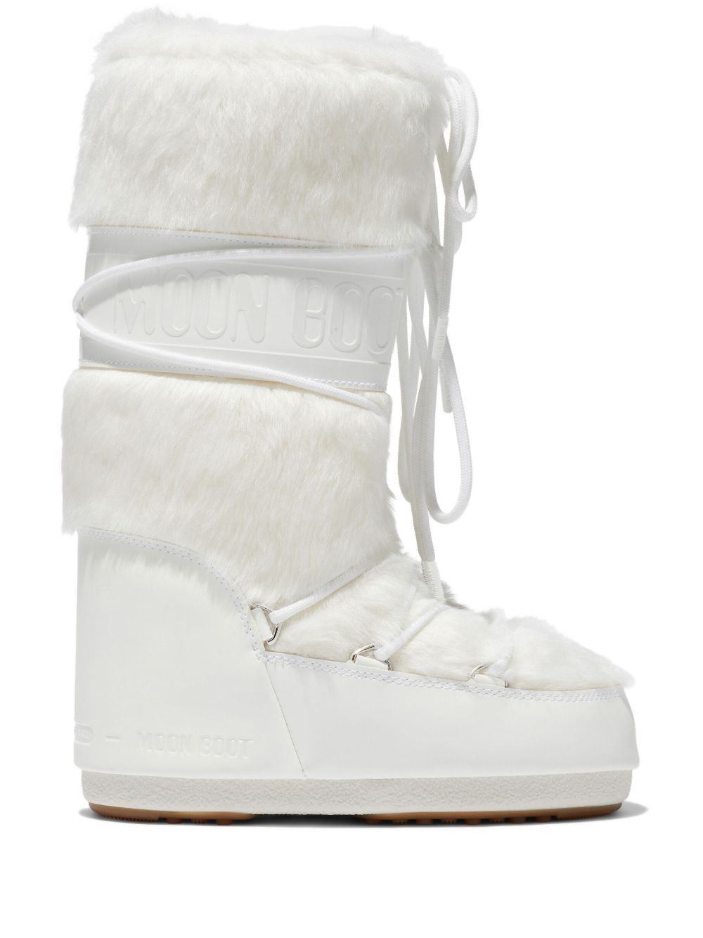 Icon white faux-fur boots 80D1408900 A002 MOON BOOT 
