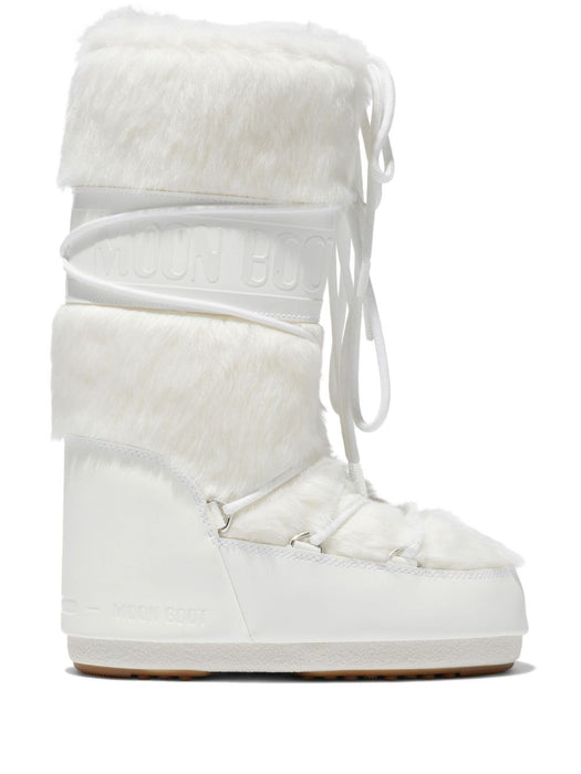 Icon white faux-fur boots 80D1408900 A002 MOON BOOT 