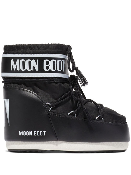 Icon Low black nylon boots 80D1409340 N001 MOON BOOT 
