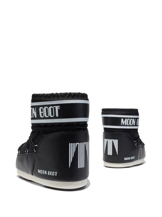 Icon Low black nylon boots 80D1409340 N001 MOON BOOT 
