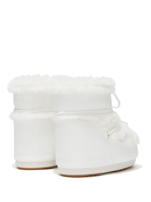 Icon Low white faux-fur boots 80D1409390 A002 MOON BOOT 