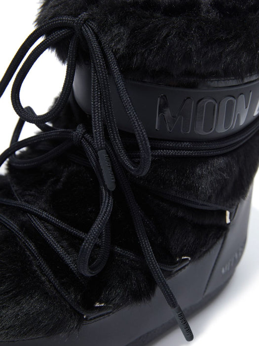 Icon Low black faux-fur boots 80D1409390 N001 MOON BOOT 