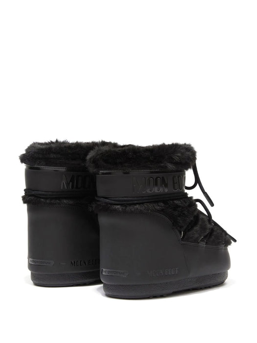 Icon Low black faux-fur boots 80D1409390 N001 MOON BOOT 