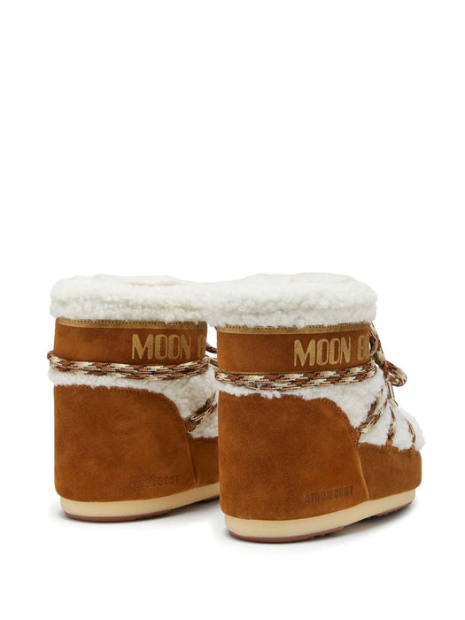 Icon low brown shearling boots 80D1409580 MA03 MOON BOOT 