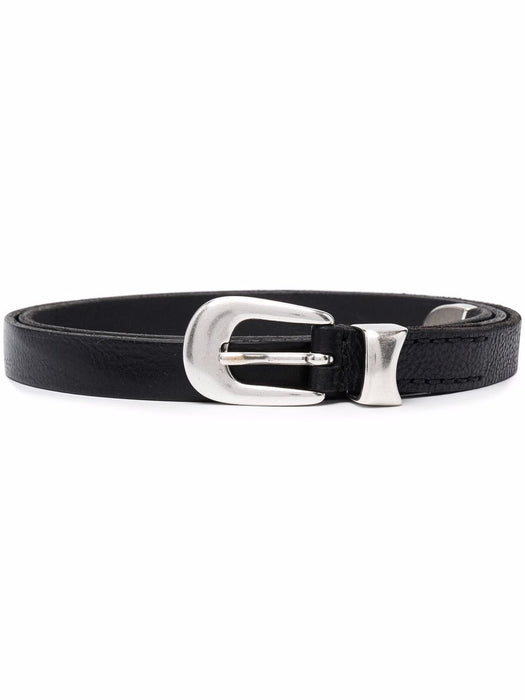 pin-buckle leather belt A2208BBLA  OUR LEGACY 